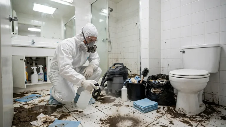 Sewage Cleanup service
