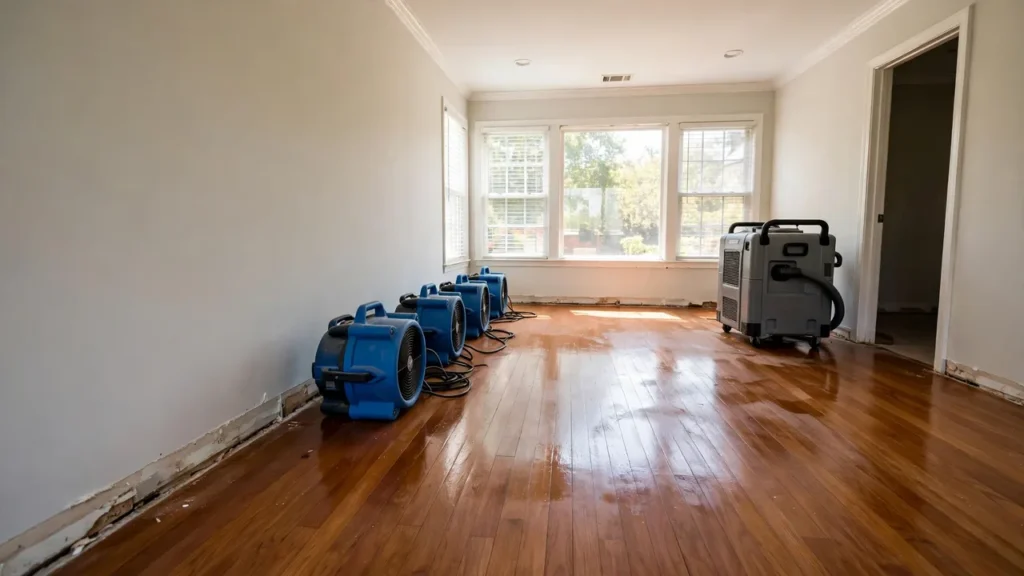 Structural Drying & Dehumidification service