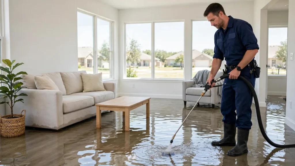 Texas water damage restoration