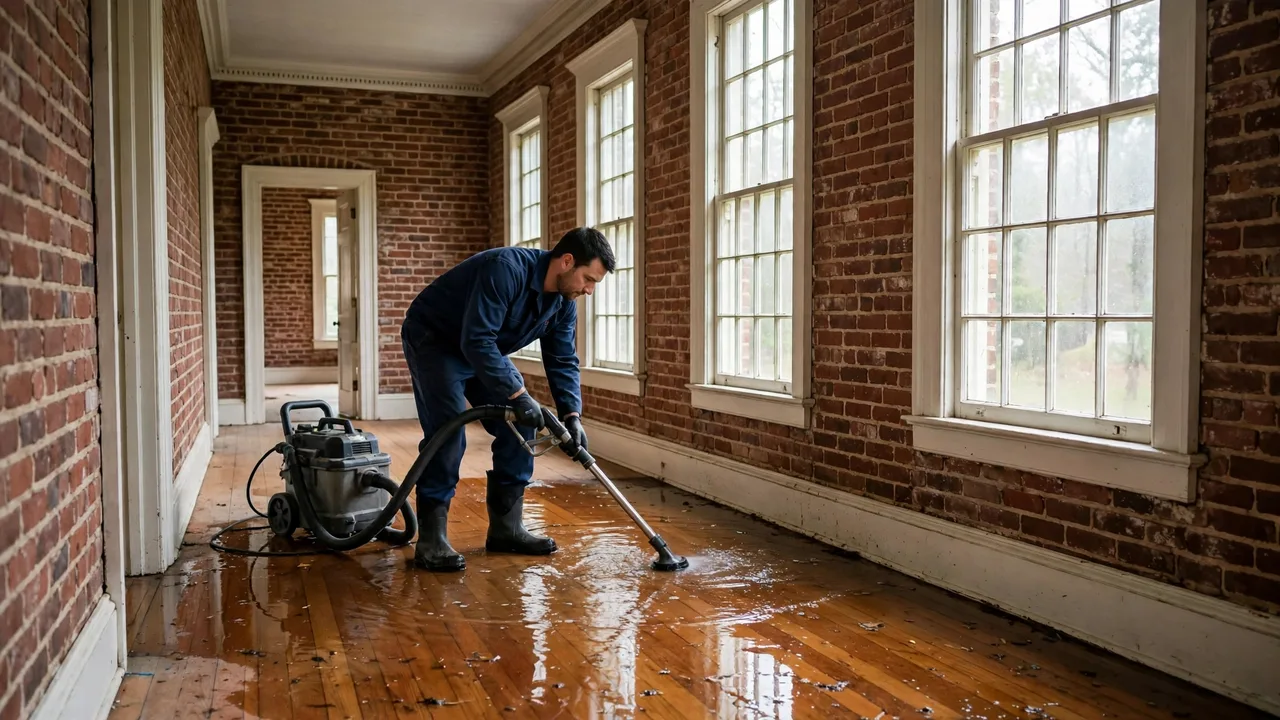 Water damage restoration in Augusta, GA