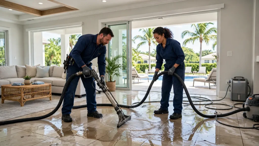 Florida water damage restoration