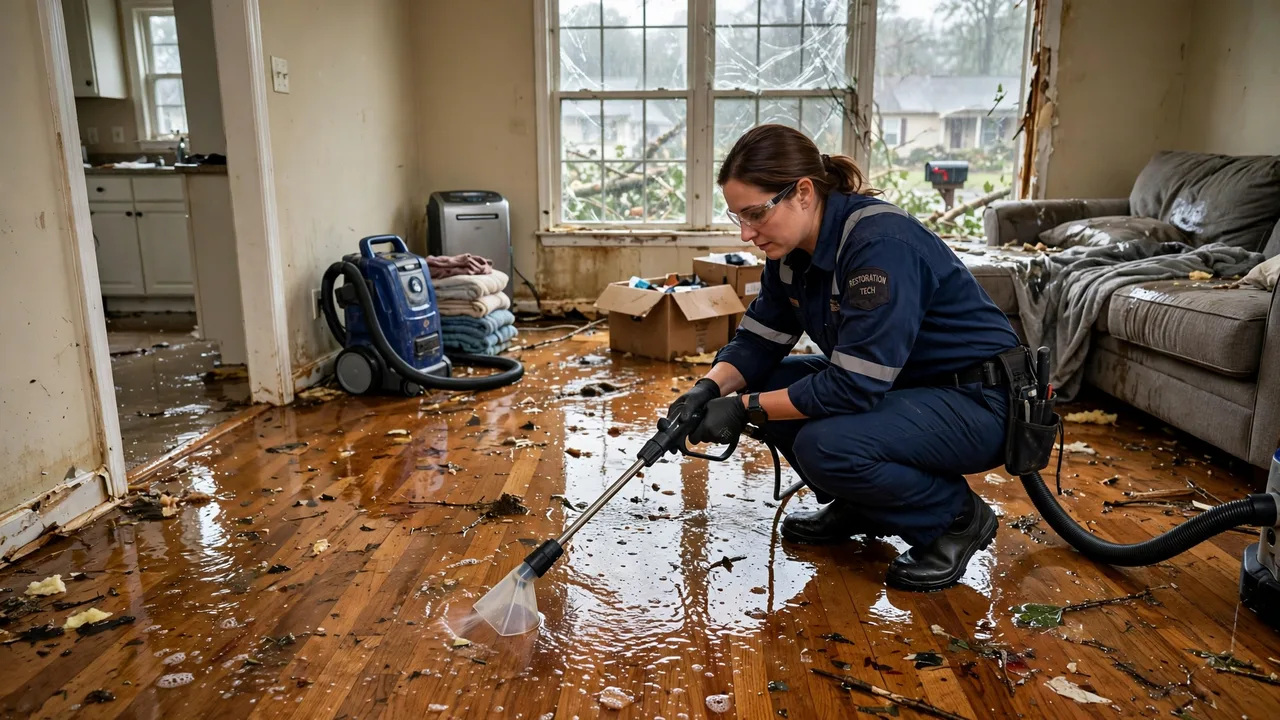 Water damage restoration in Bowling Green, KY