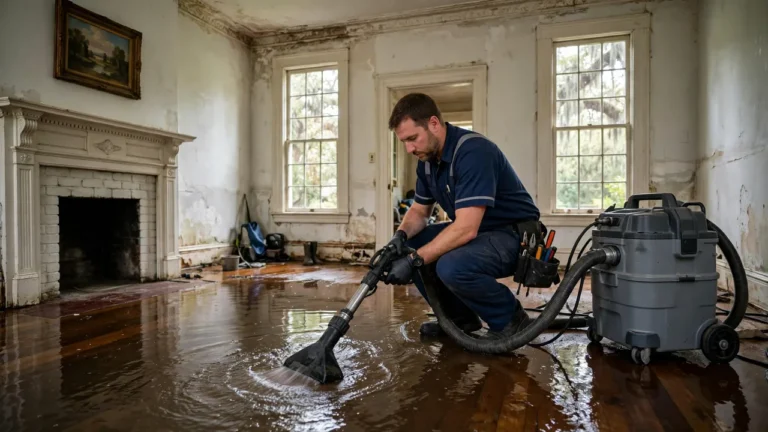 Water damage restoration in Columbia, SC