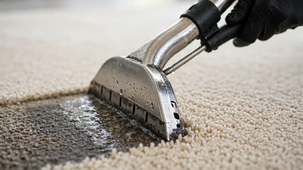 Water damage restoration in Fort Mill, SC - emergency water extraction in progress