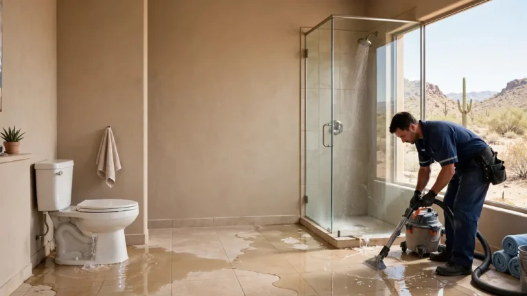 water damage restoration Gilbert, AZ