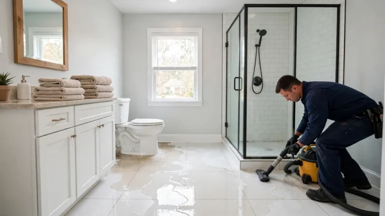 water damage restoration Holly Springs, NC