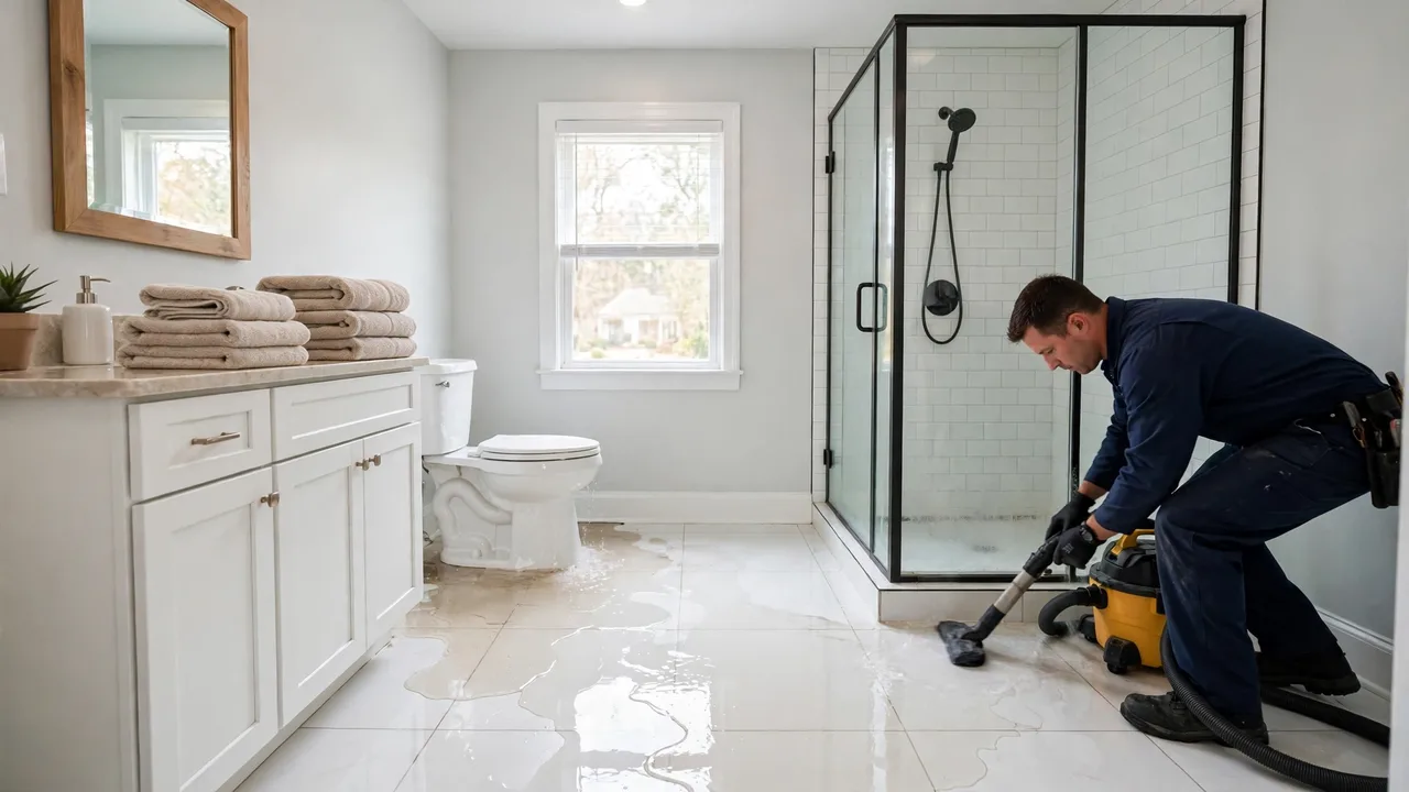 water damage restoration Holly Springs, NC