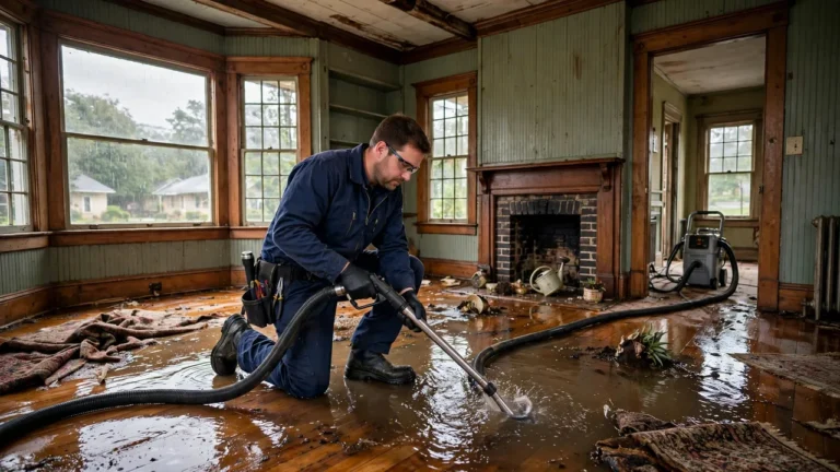 Water damage restoration in Huntsville, AL