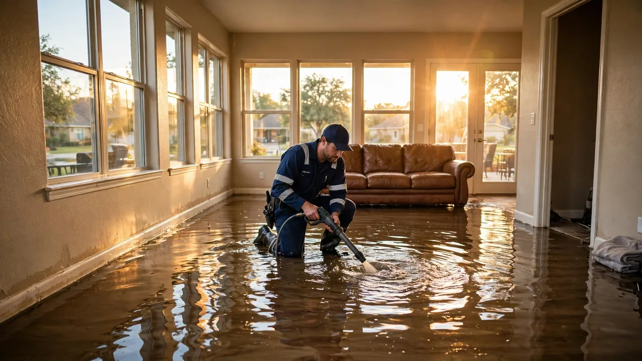 water damage restoration Katy, TX