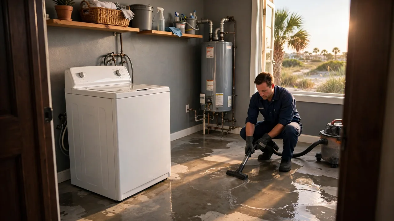water damage restoration League City, TX