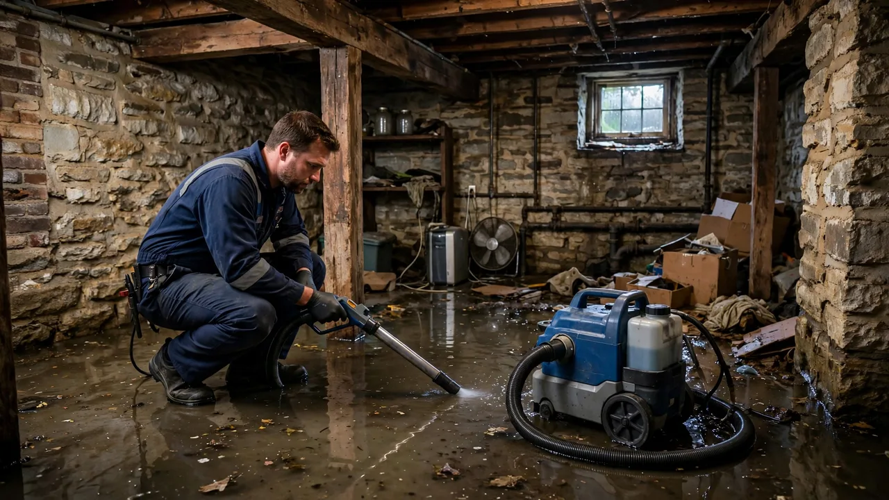 Water damage restoration in Lexington, KY