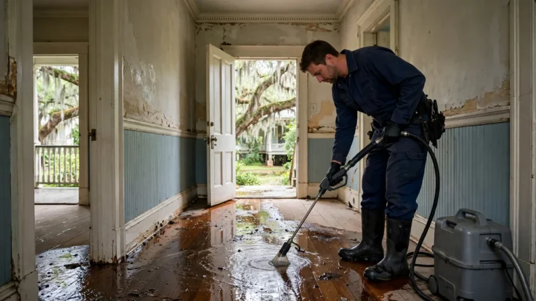 Water damage restoration in Mobile, AL