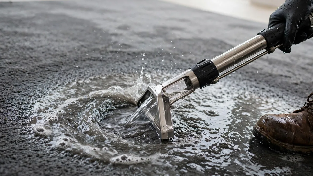 Water damage restoration in Mount Pleasant, SC - structural drying equipment set up in a home