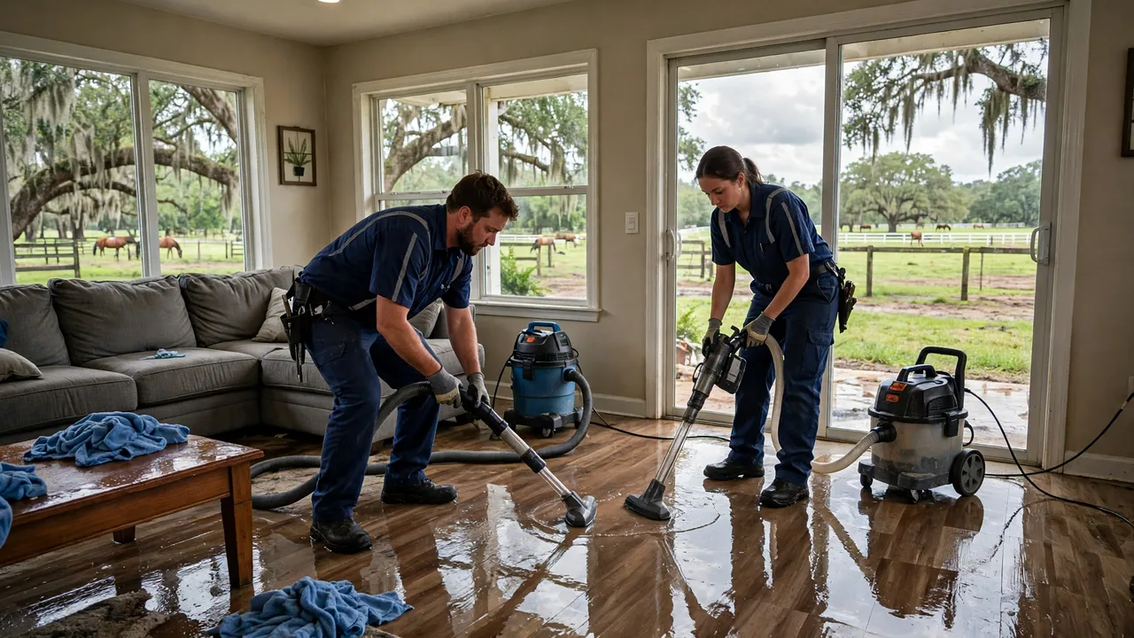 Water damage restoration in Ocala, FL