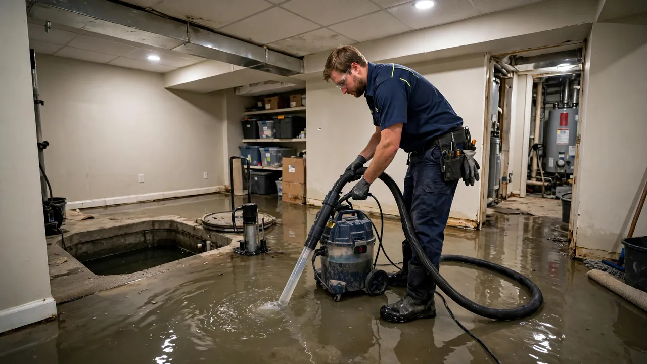 Water damage restoration in O'Fallon, MO