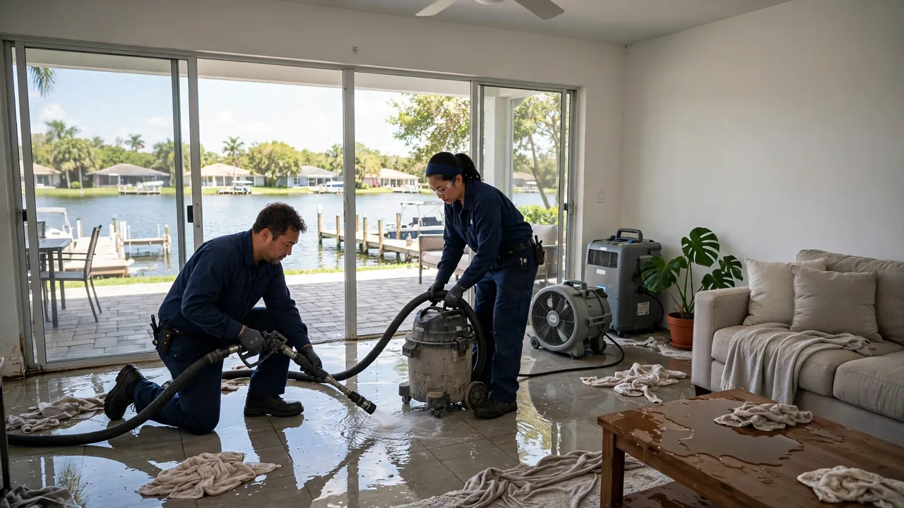 Water damage restoration in Pembroke Pines, FL