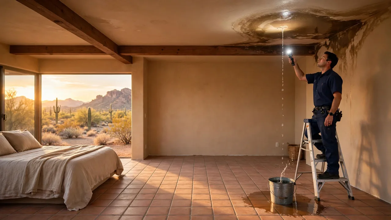 water damage restoration Peoria, AZ