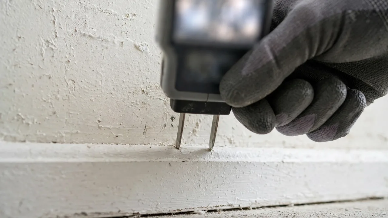Water damage restoration in Plano, TX - emergency water extraction in progress