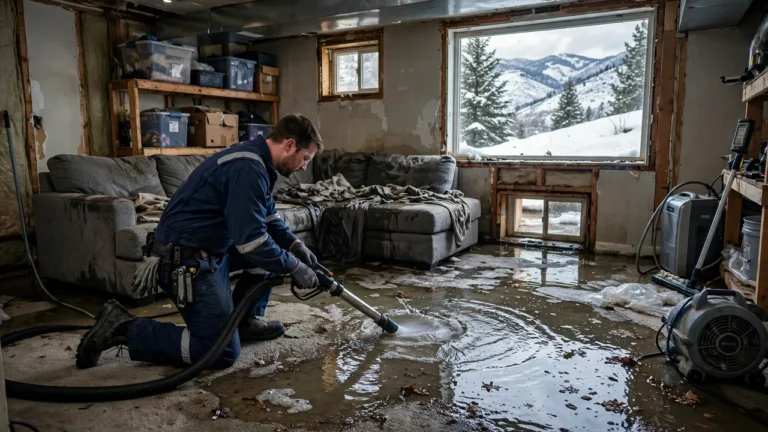 Water damage restoration in Sandy, UT
