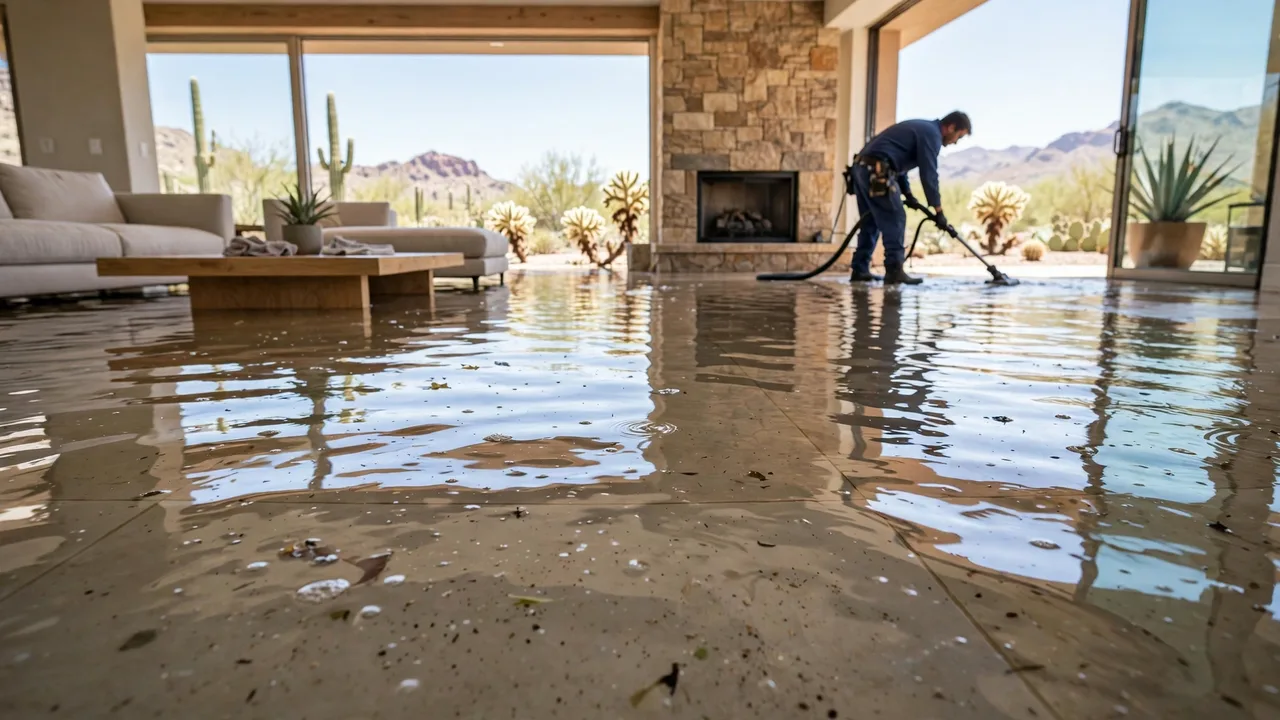 water damage restoration Scottsdale, AZ