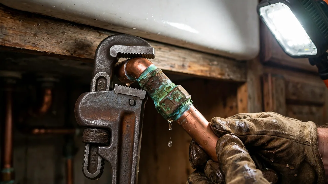 Water damage restoration in Summerville, SC - moisture meter inspection of a water-damaged wall