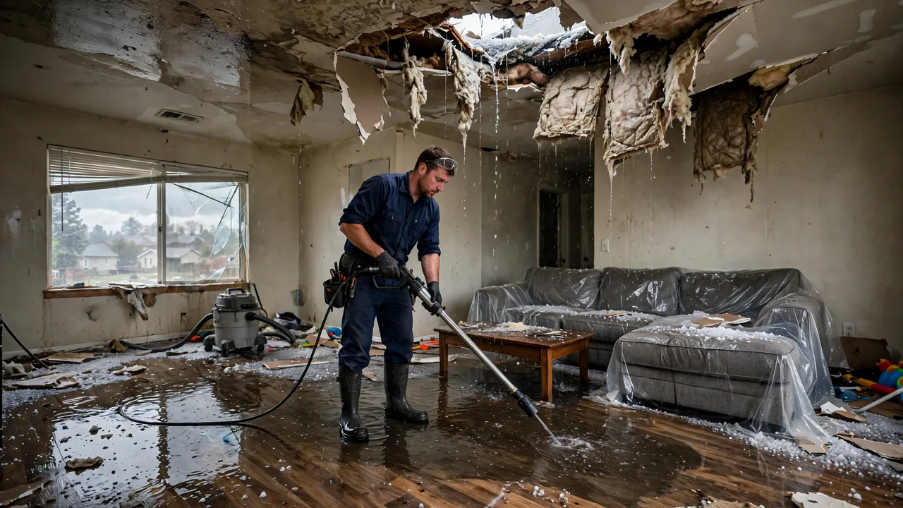 Water damage restoration in Thornton, CO