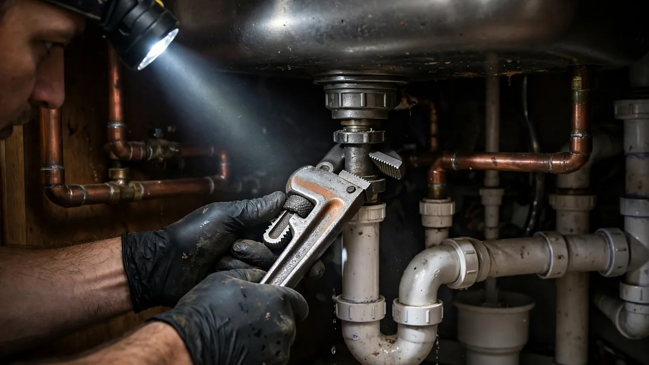 Water damage restoration in Toms River, NJ - moisture meter inspection of a water-damaged wall
