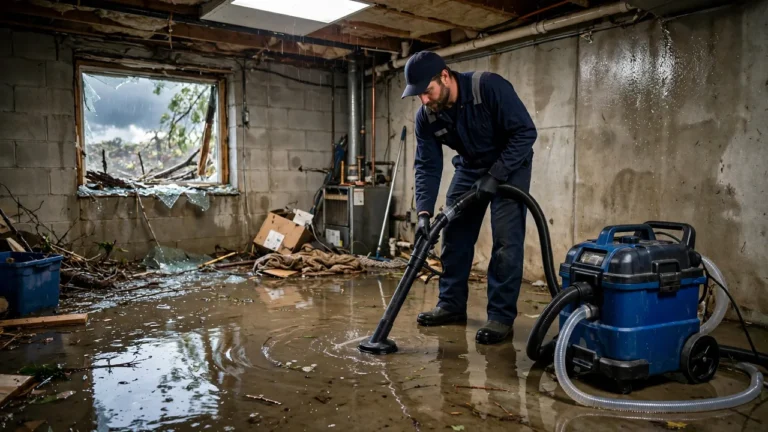 Water damage restoration in Wichita, KS