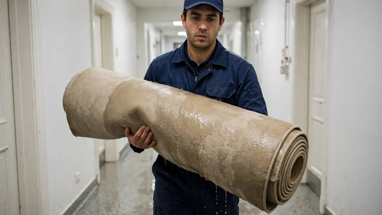 Water damage restoration in Winter Garden, FL - structural drying equipment set up in a home